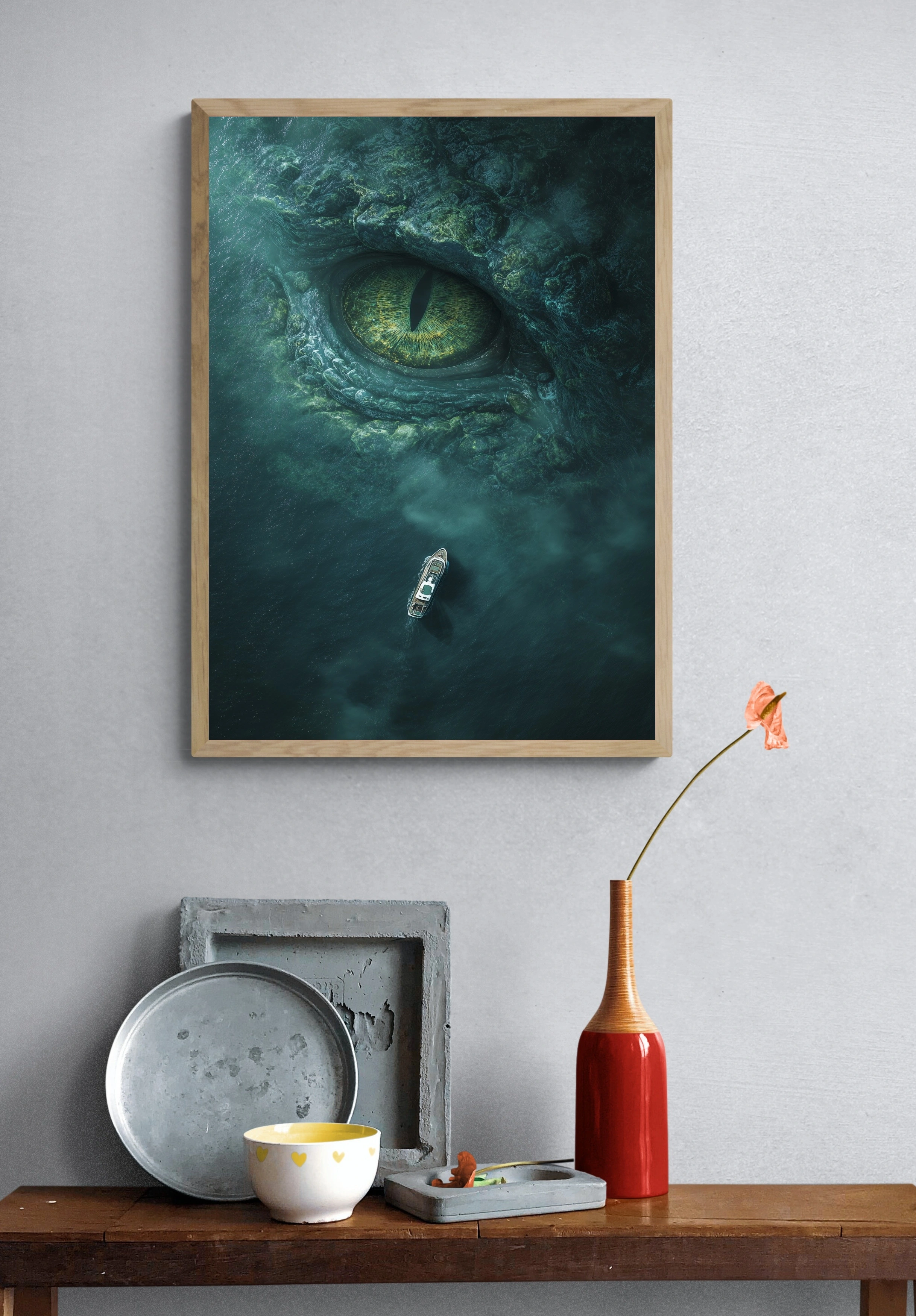 Гигантский глаз морского чудовища - 4