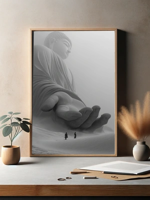 Величественный Будда в пустыне - 3