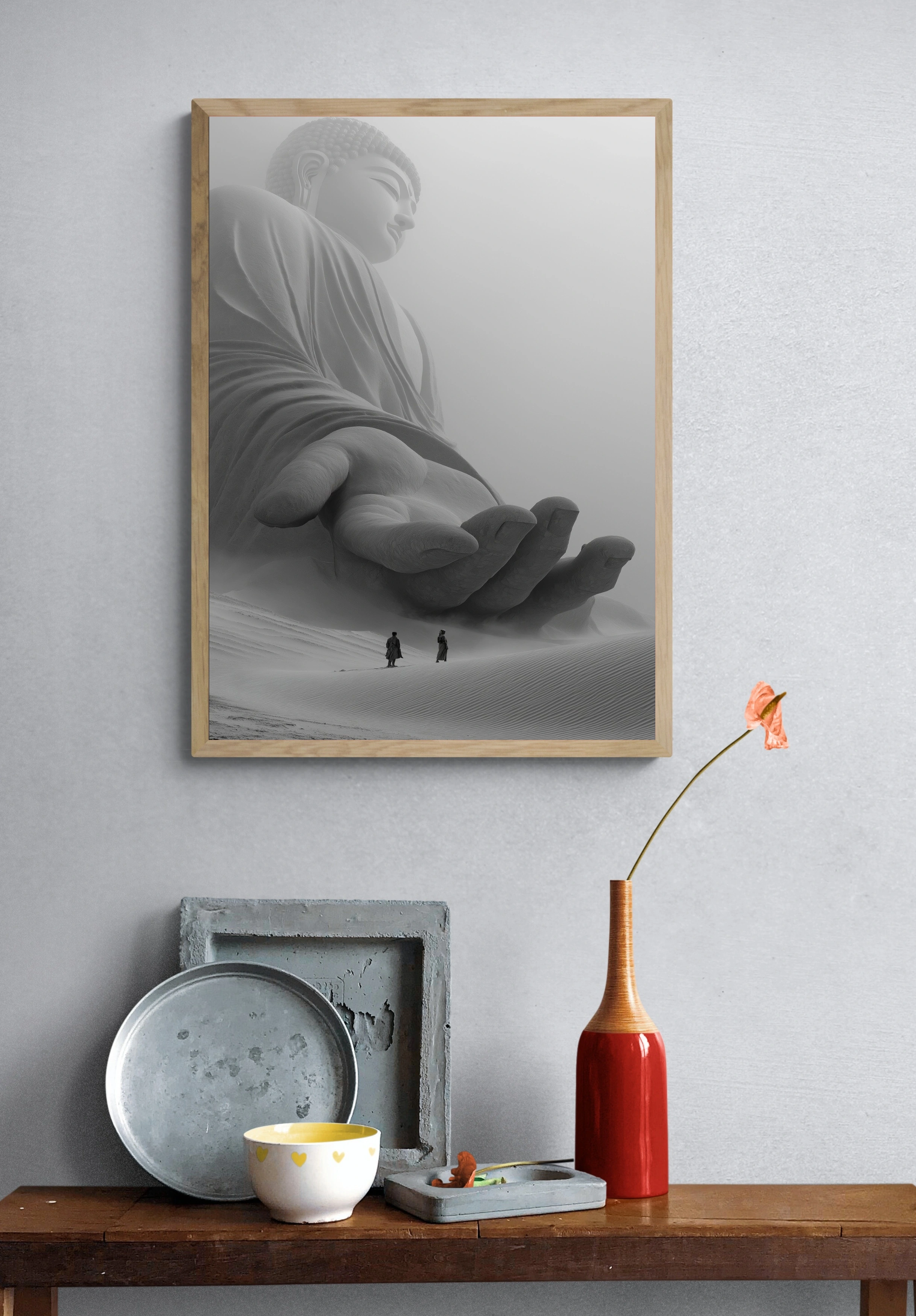 Величественный Будда в пустыне - 4