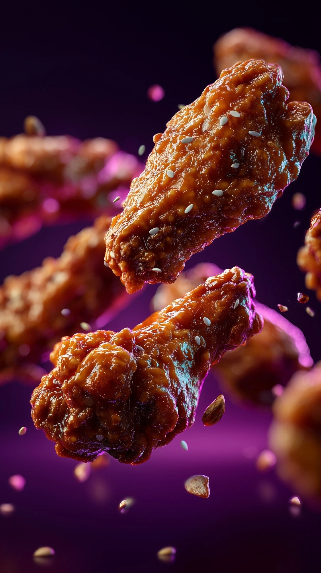 Аппетитные куриные крылышки в соусе - 1