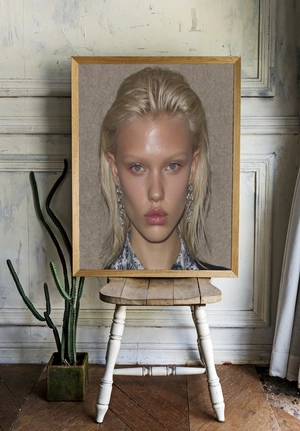 Современный портрет с яркими акцентами - 2