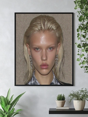 Современный портрет с яркими акцентами - 5