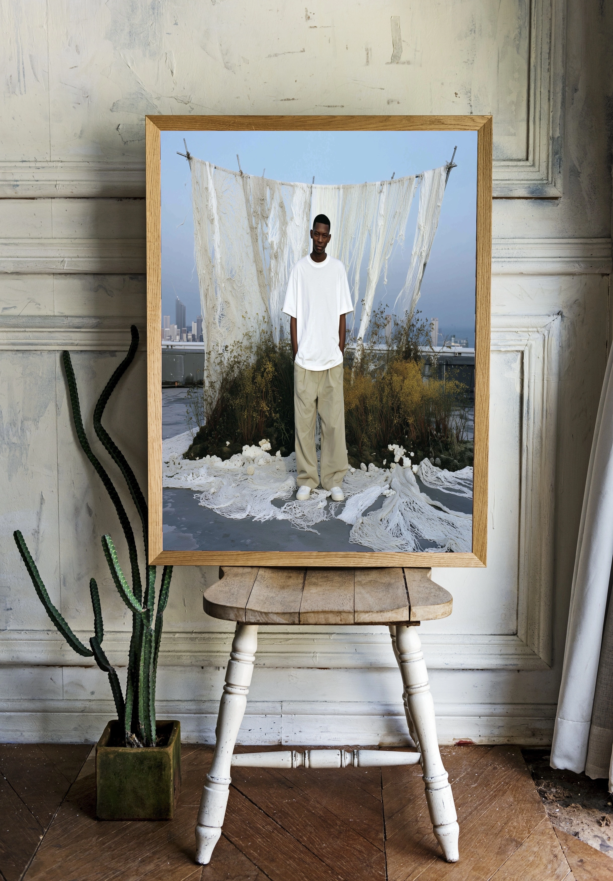 Современный стиль на фоне городской панорамы - 2