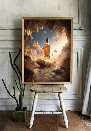 Искусство наслаждения: бутылка виски в природе - 2