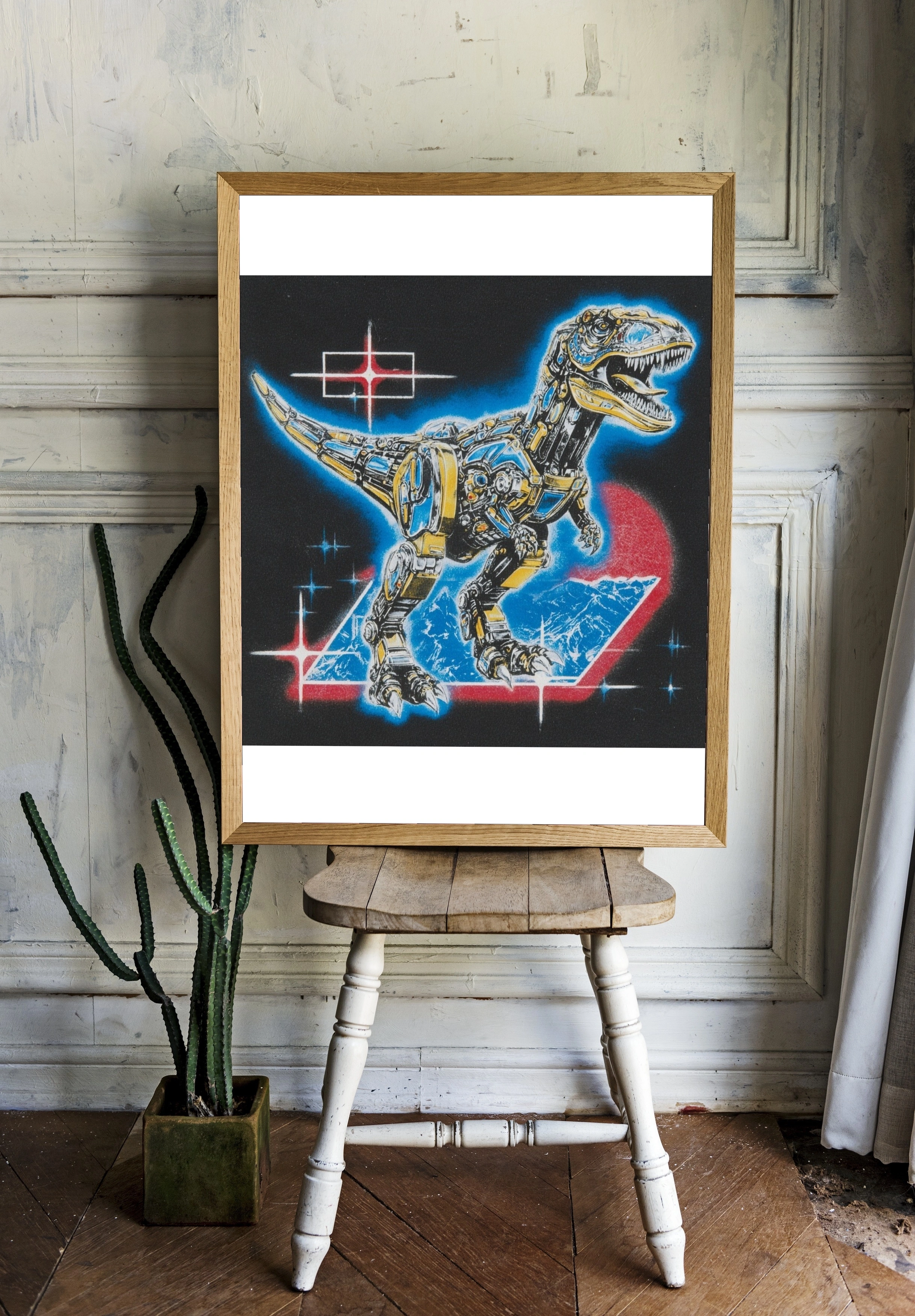 Кибернетический тираннозавр в космическом стиле - 2