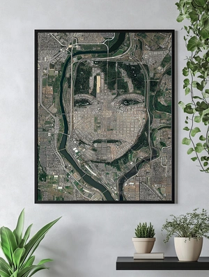 Городской портрет: лицо в ландшафте - 5