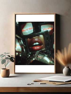 Губы в мире ретро-телевизоров - 3