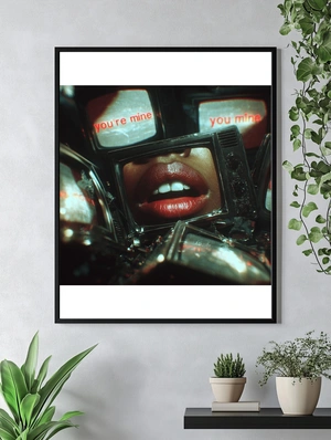 Губы в мире ретро-телевизоров - 5