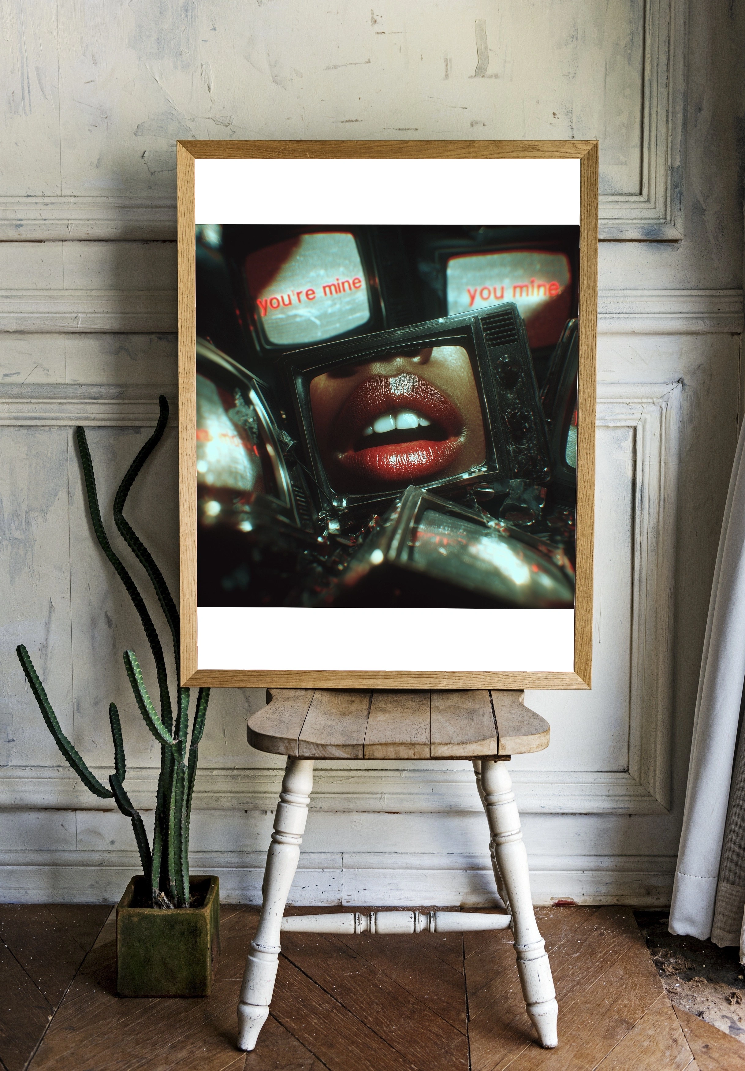 Губы в мире ретро-телевизоров - 2