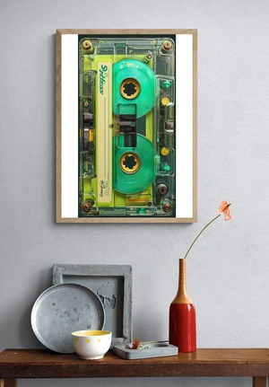 Яркая кассета в ретро-стиле - 4