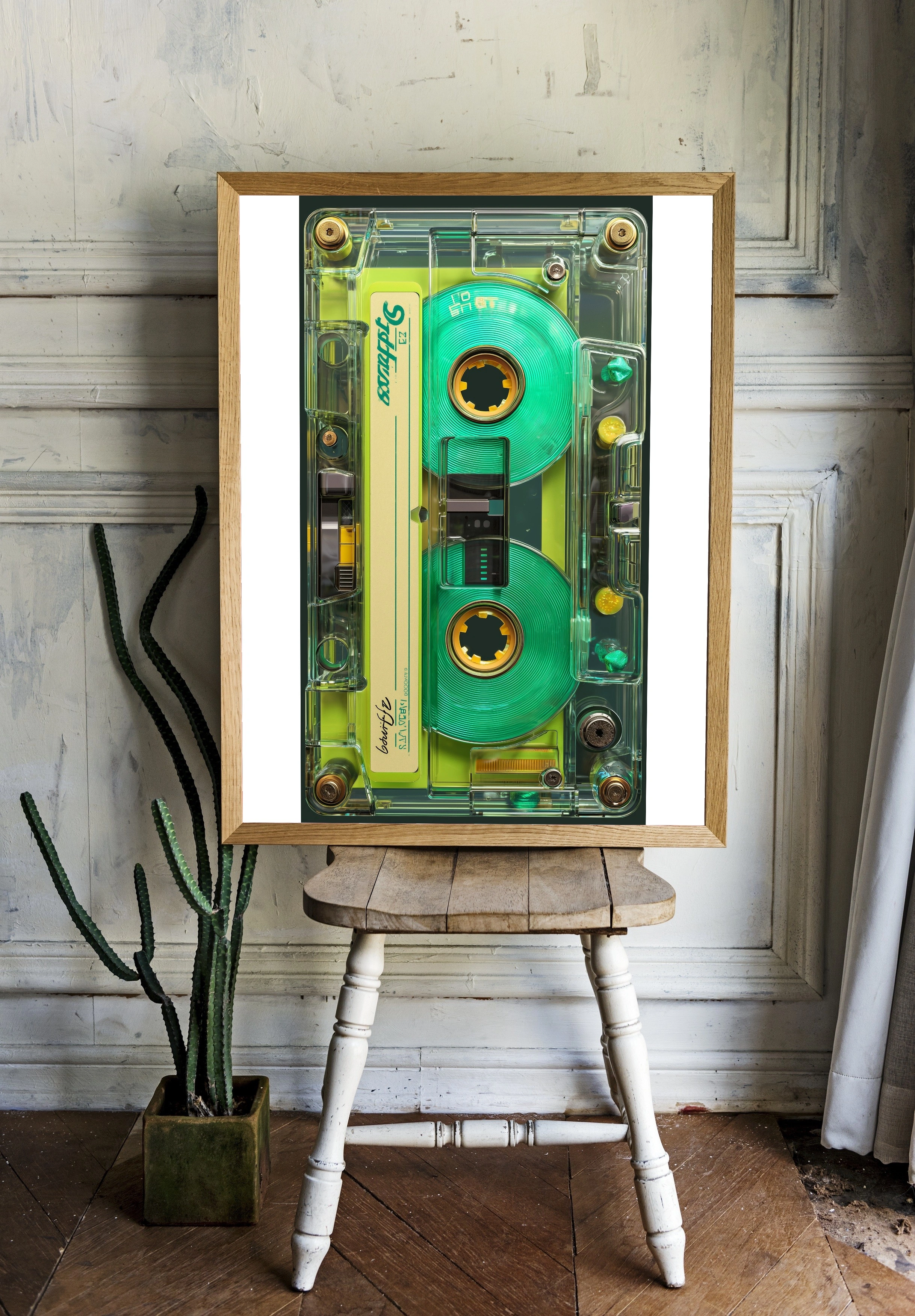 Яркая кассета в ретро-стиле - 2