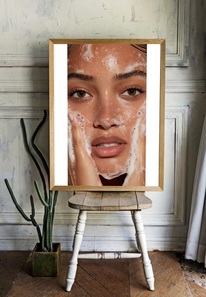 Уход за кожей: сияющее лицо с пеной - 2