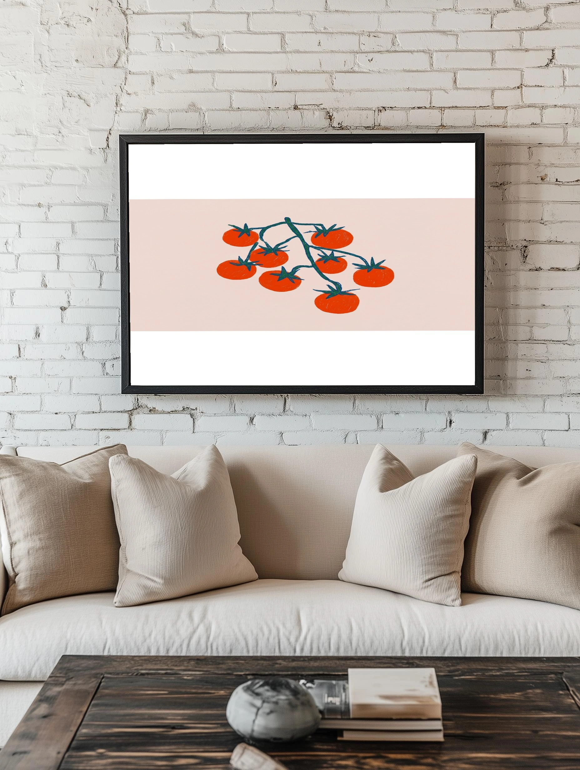 Яркие помидоры на ветке - 2