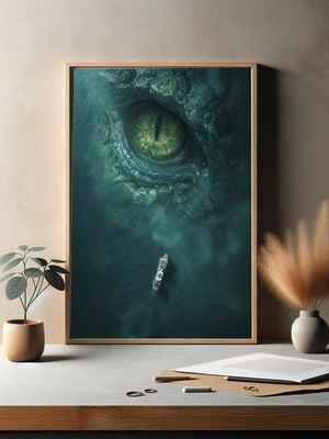 Гигантский глаз морского чудовища - 3