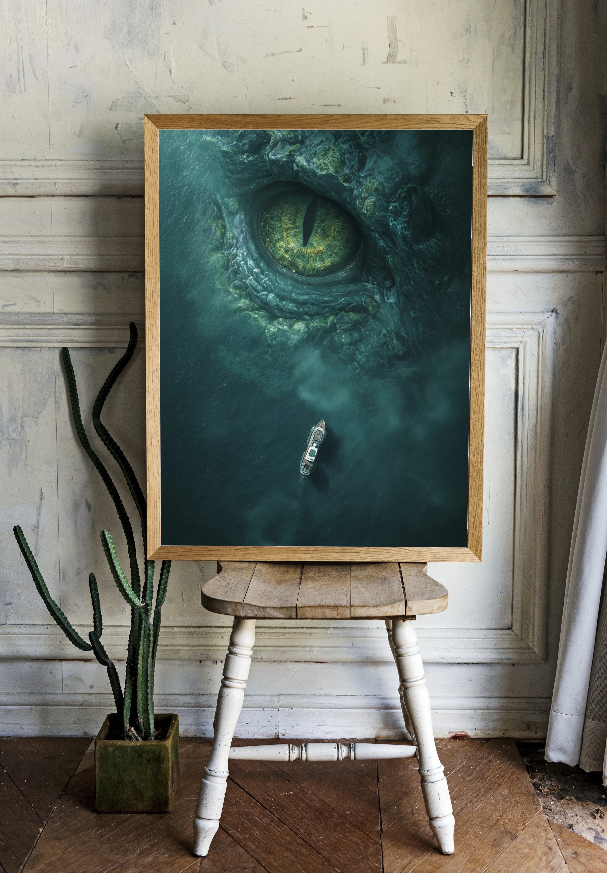 Гигантский глаз морского чудовища - 2