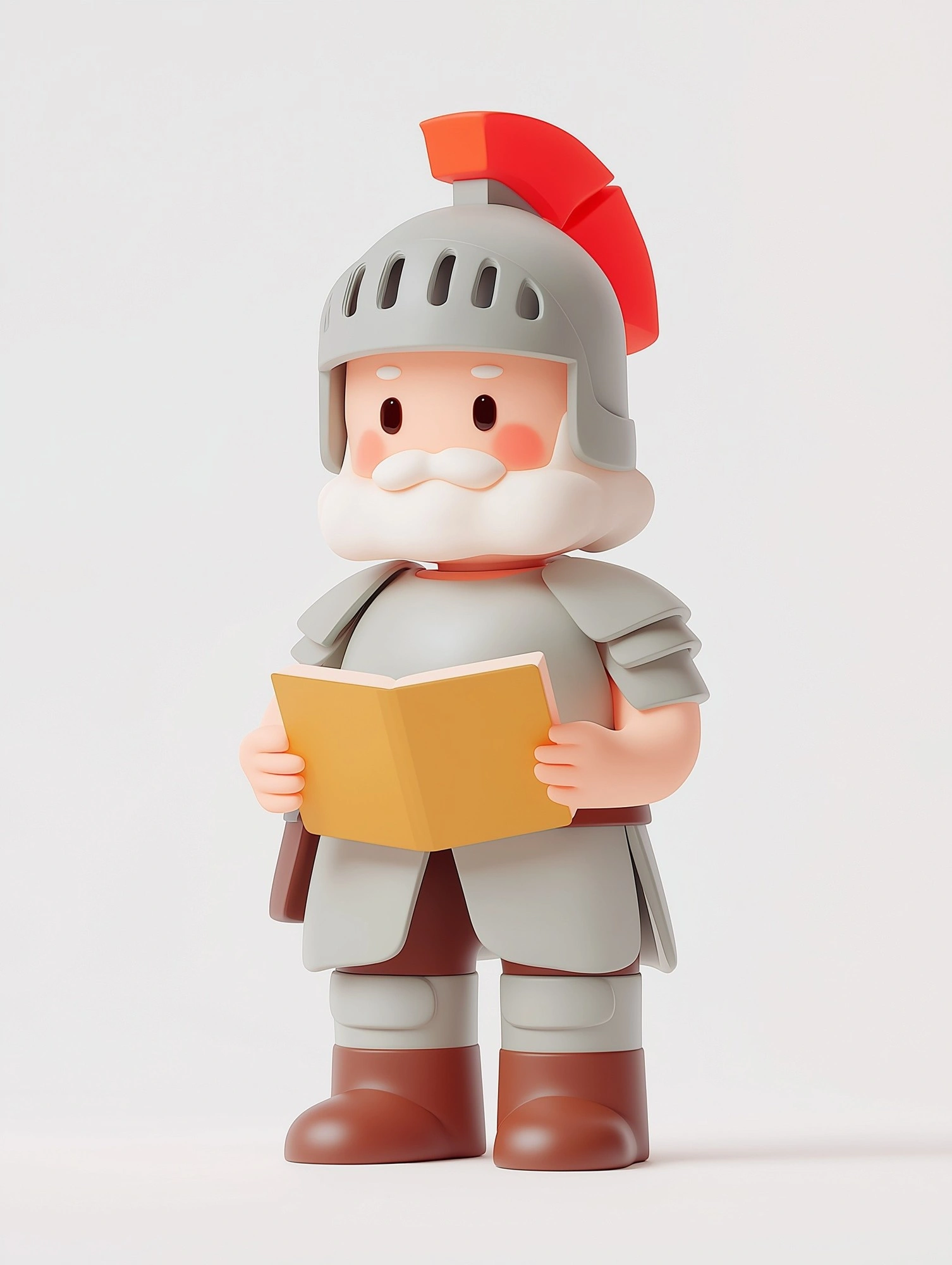 Милый рыцарь с книгой в руках - 1