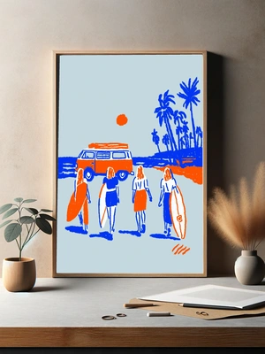 Серфинг и закат: летние воспоминания - 3