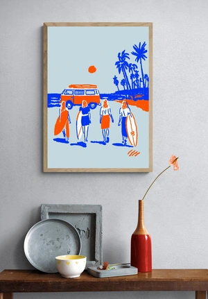 Серфинг и закат: летние воспоминания - 4