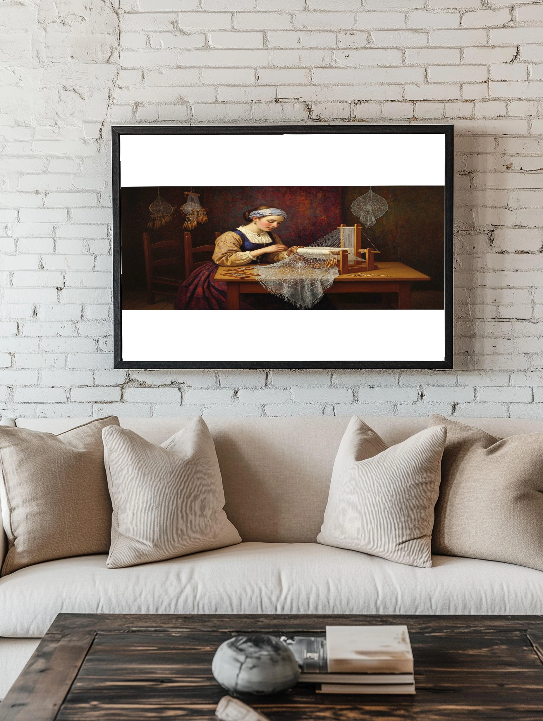 Традиционное ткачество с кружевом - 2