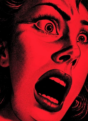 Эмоциональный портрет страха в красном - 1