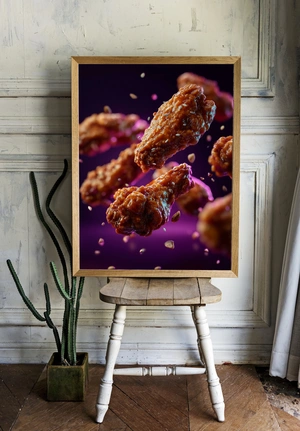 Вкусные куриные крылышки в полете - 2