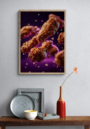 Вкусные куриные крылышки в полете - 4