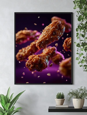 Вкусные куриные крылышки в полете - 5