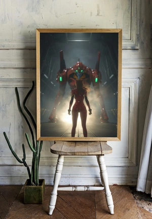 Героиня в боевом экзоскелете против гиганта - 2