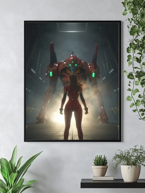 Героиня в боевом экзоскелете против гиганта - 5