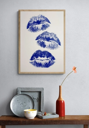 Яркие губы в стиле поп-арт - 4