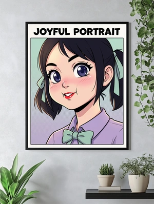 Яркий портрет радостной девушки - 5