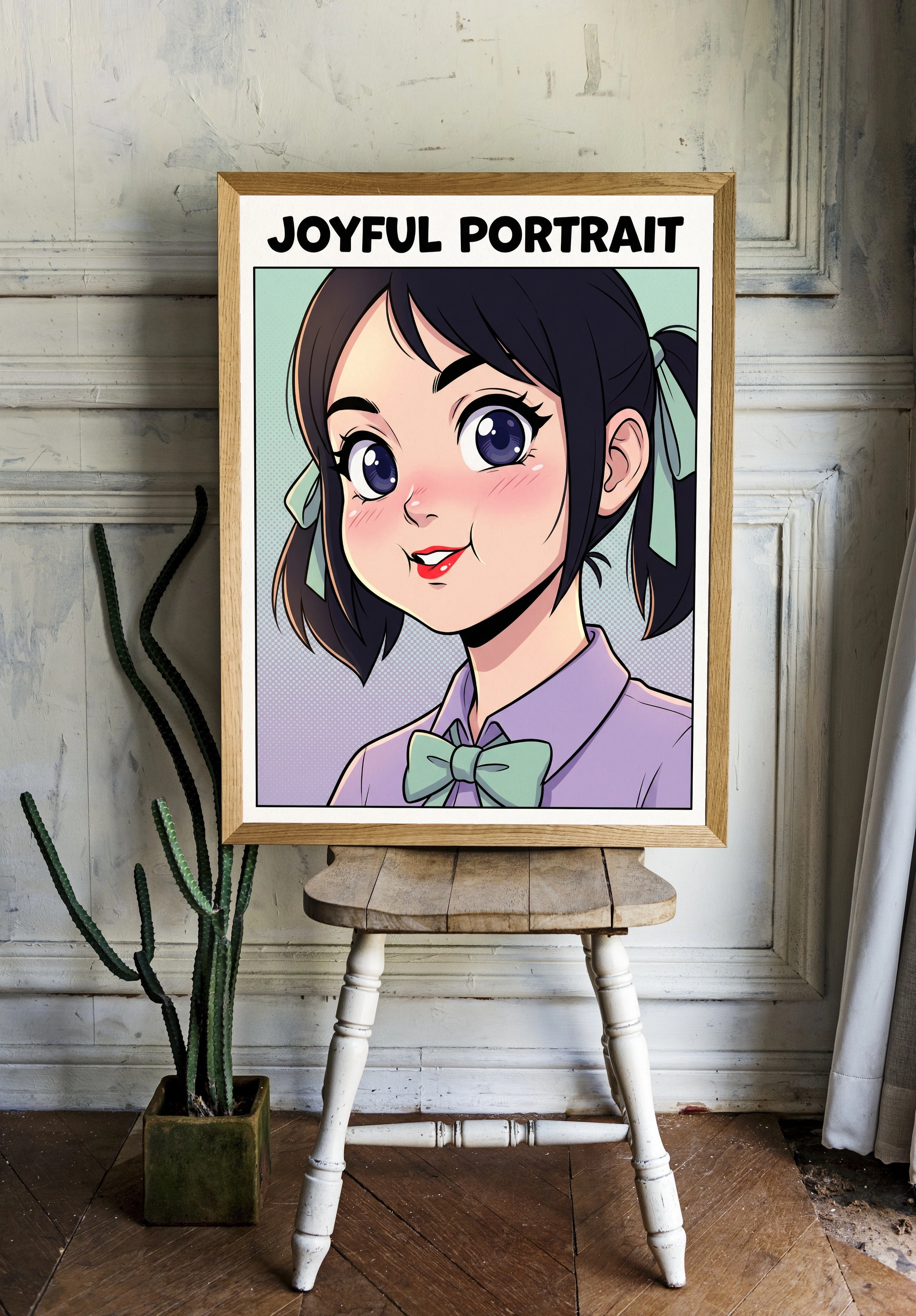 Яркий портрет радостной девушки - 2