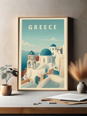 Сказочная Греция: белоснежные домики у моря - 3