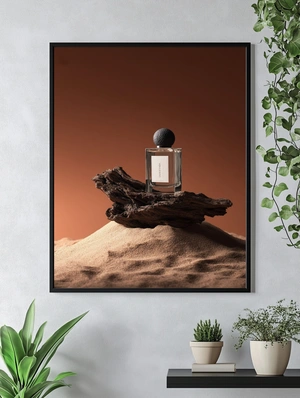 Элегантный парфюм на фоне песчаных дюн - 5