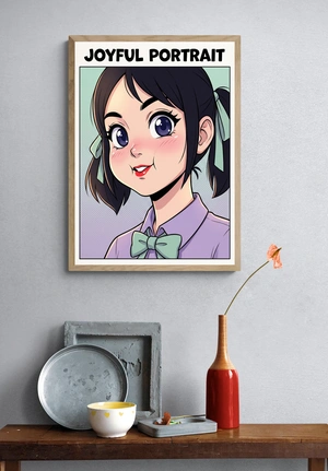 Яркий портрет радостной девушки - 4