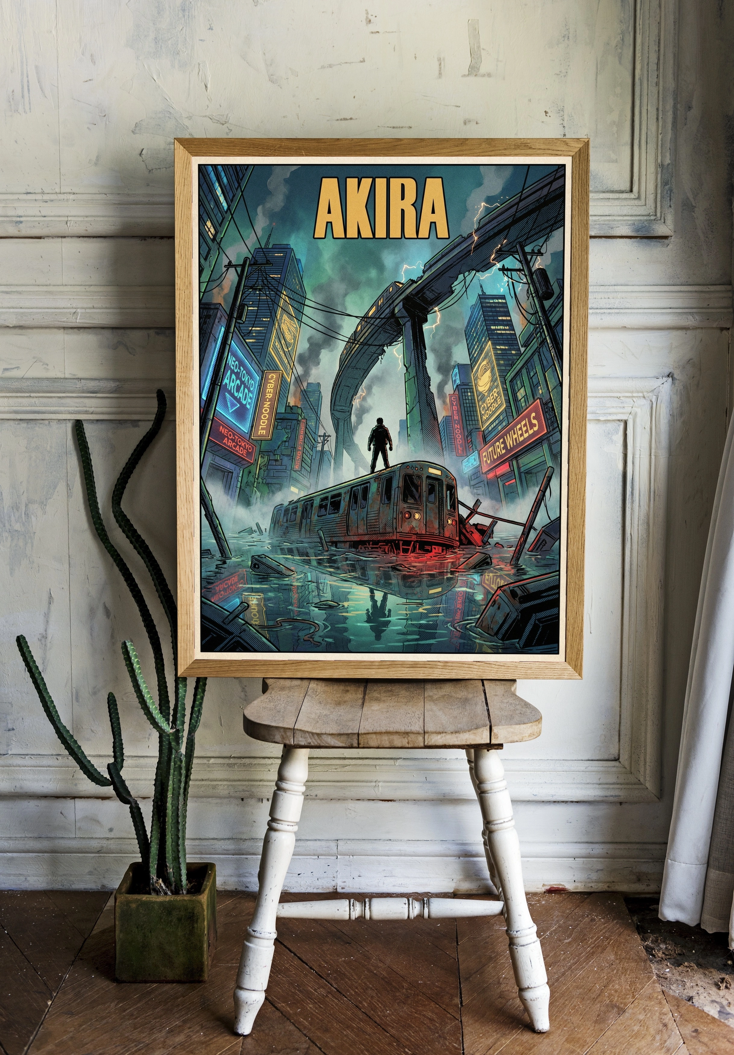 Киберпанковский мир ‘AKIRA’ - 2