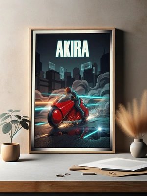 Динамичный постер с мотоциклом из ‘Akira’ - 3