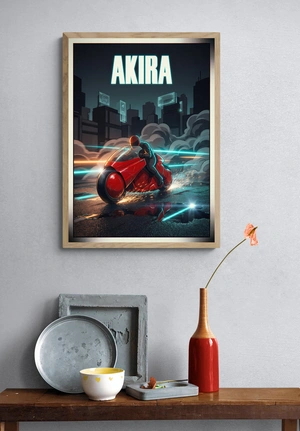 Динамичный постер с мотоциклом из ‘Akira’ - 4