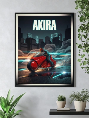 Динамичный постер с мотоциклом из ‘Akira’ - 5