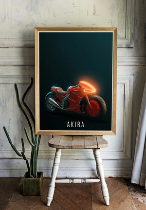Яркий мотоцикл из ‘Акиры’ - 2