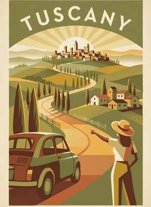 Очарование Тосканы: путешествие по живописным холмам - 1