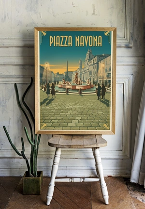 Очарование площади Навона в Риме - 2