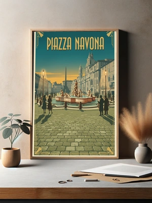 Очарование площади Навона в Риме - 3