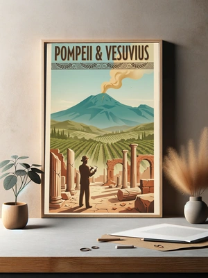 Вулкан Везувий и руины Помпей - 3