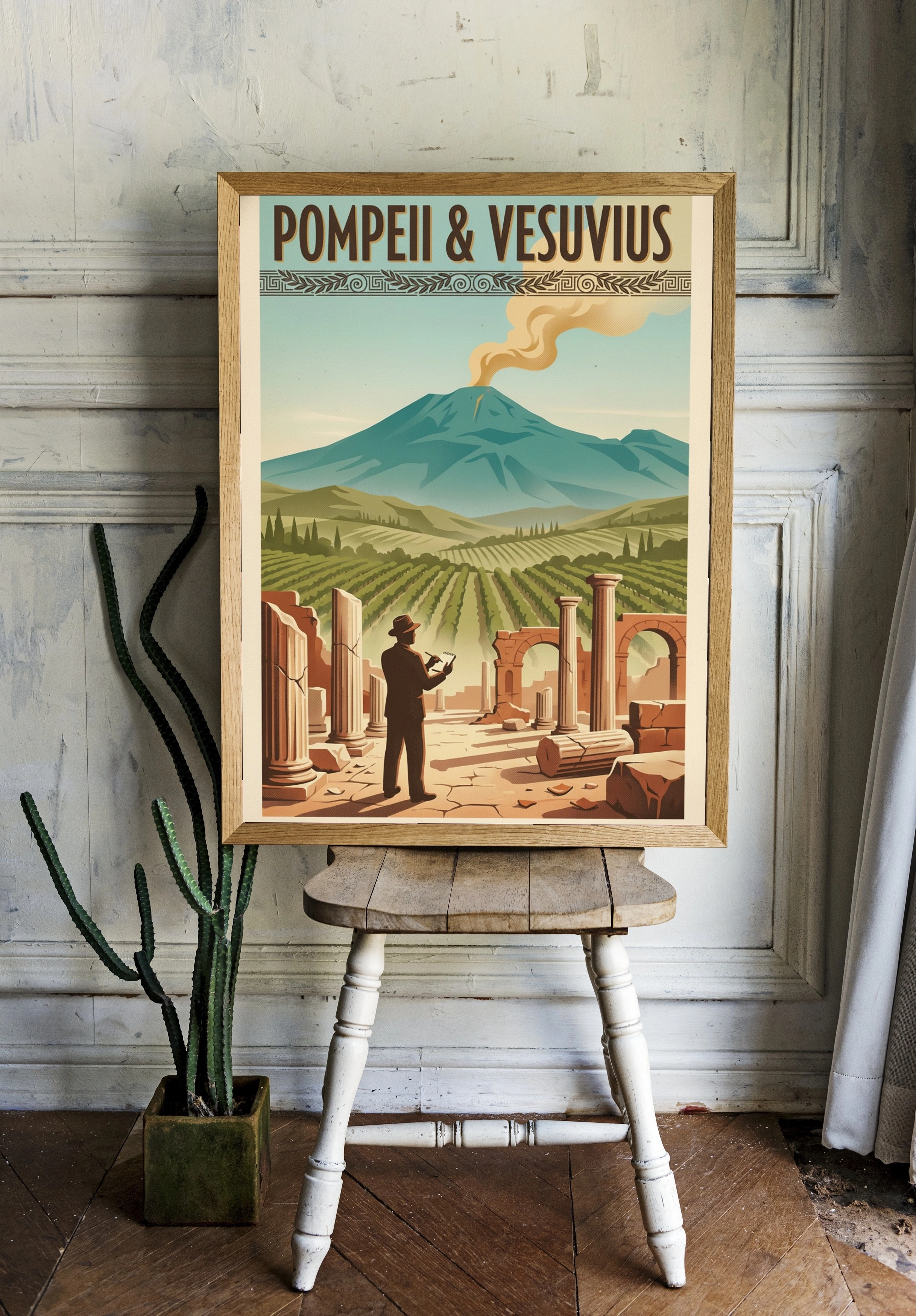 Вулкан Везувий и руины Помпей - 2