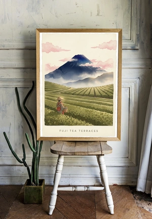 Чайные террасы у подножия Фудзи - 2