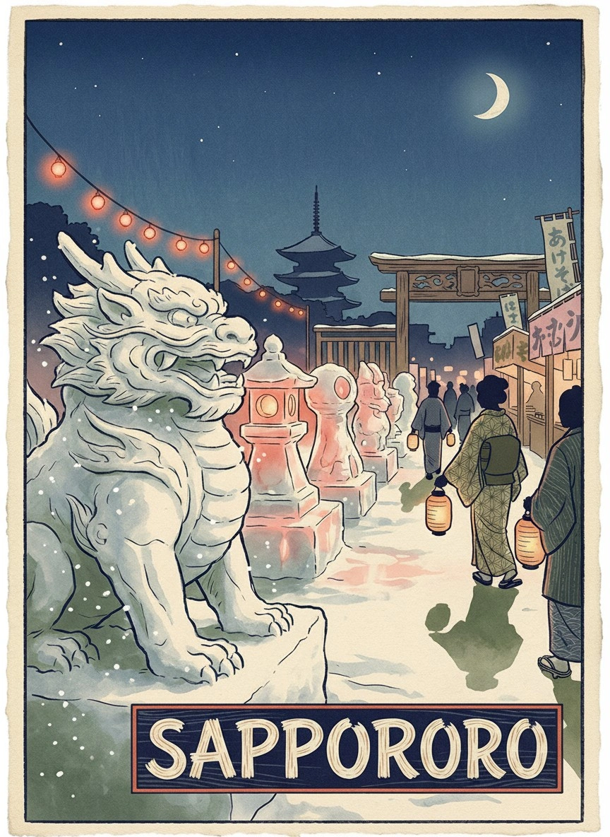 Сказочный вечер в Саппоро - 1