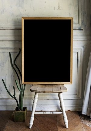 Абстрактный черный минимализм - 2