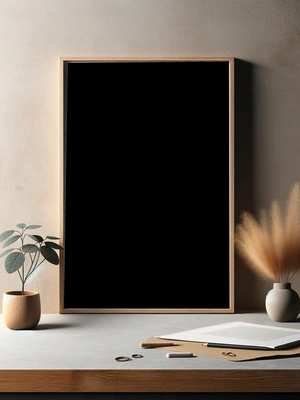 Абстрактный черный минимализм - 3