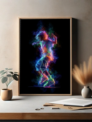 Энергия танца в ярких цветах - 3